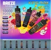 King Max 12000 Puffs 1000 10Color Vapes jetables Vape E-cigarettes Vape Electronic Device Préfilée Ves Vs Puff 10000 12000 12K 9000 9K Elf 15000 Puff 14000 Randm 10000