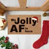 Dywany grube miękkie koce Rozmiar 1PCS Dekoracja świąteczna portier wiejski Happy Slip Indoor Fuzzy Dywan