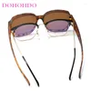 Sonnenbrille TR90 Polarisierte Clip Männer Frauen Myopia Set Sonnenbrille UV400 Ultraleicher Outdoor -Fahren Fischerei Ein Spiegel Schatten