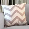 Pillow Protective Pillowcase Fade-resistant Geometric Print Soft Durable Cover With Hidden Zipper For Stylish Decoration 3