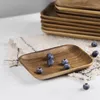 Tablice japońskie całe drewno miłosność nieregularna owalna stała patelnia naczynia owocowe