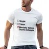 Erkek Polos Zihinsel olarak çıkıyor Charlie Gillespie T-Shirt Spor Hayranları Üstler Boşluklar Erkekler İçin Komik Tişörtler
