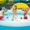 Set of 50 Water Bombs Splash Balls Reusable Splash Trampoline Water Balloon for Children Plush Balls Water Bomb 240403