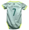 24/25 Meksyk Narodowe Ubrania dziecięce koszulki piłkarskie Rodriguez Araujo G.ochoa E.sanchez Home Away Football Tabirty Mundurs