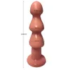 Ny enorm anal plugg assintimate sexiga leksaker för kvinnor män vuxna spel stor rumpa dildo dilator vaginal bollar shop