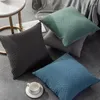 Pillow Velvet Pillowcase Home Bed Set Simple 45x45 CM Sofa