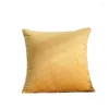 Kudde 45 45 cm 50 50 cm grossist Darlon Velvet Cotton Feather Down Polyester Pillow Cases S With Printing Cover