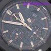 Designer AP Wrist Watch Epic Royal Oak Offshore 26405Ce Mens Watch Black Ceramic Fluorescerande Digital Pointer Automatisk mekanisk världsberömd schweizisk klocka