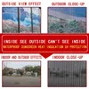 Window Stickers 3D Shutters Matte Film Glass Self Adhesive Frosted Tint Opaque Privacy Sticker For Home Decals
