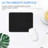 Mouse Pads Wrist Rests PU Leather Mouse Pad Waterproof Cute Desk Pad Solid Color Kawaii Stationery Desktop Computer Accessories Office Supplies