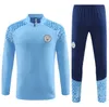 2023 2024 Man City Soccer Tracksuit Men and Kids 23 24 Treinamento de futebol Treinamento Treining Treining Chandal Futbol Sobrevivência Pé