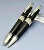 Limited Edition John F Kennedy Black Carbon Faser Rollerball Stiftballpoint Pen Fountain Pens Writing Office School Vorräte mit 3895589