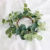 Candle Holders Wreath Rings Ring Easter Wreaths Eucalyptus Greenery Green Decor Spring Leaves Nordic Pillars Berry Pillar Taper Fall Inch