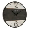 Relojes de pared reloj Crosse Reloj de 16 pulgadas Brown Wood/Metal Analog Analog Quartz 404-4040