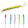 Metalowy ołowiany laserowy przynęta 8 cm 25 g antykorozyjna tonące żelazne przychody Bass Bait1806438