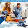 Sacs de rangement 15 vide pour vêtements de voyage Essentiels compression Emballage d'économie d'économie d'espace dans les accessoires de vos bagages