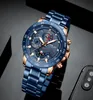 Luksusowa marka Crrju NOWOŚĆ MEN Watch Fashion Sport Waterproof Chronograph Mężczyzna Satian Beznamiczny zegarek Relogio Masculino1232559