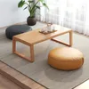 Kudde hem textil meditation homestay bay fönster tatami ostuffed marockansk pouf täckt teknik trasa ottoman lat futon