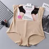 Women's Shapers Shapewear Ice Silk Belly Slimming High Waist And Hip Lift Postpartum Belt Briefs Underwear