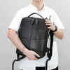 حقيبة ظهر على النمط الظهر على الظهر بحقائب الظهر الجلدية الحقيقية للمدرسة Boy Boy Boy Bookbag Design Mens Daypack Mochila