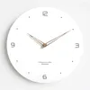 Wall Clocks Elegant Quartz Clock Silent Creative White Barber Shop Nixie Watch Kitchen Wand Klok Wallclock 50KO516