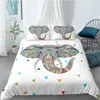 Bedding Sets 3D Duvet Cover Elephant Animal Design Quilt Covers Comforter Case Set King Full Twin Single Size Bed Linens