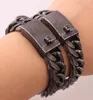 Vintage Bronze 1316 mm Cool 316L Roestvrij staal Black Curb Cuban Link Chain Men039S Bracelet Pols -sieraden 846quot8667472692