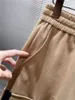Pantaloncini da donna designer estivo shorts cotone in cotone pantaloni stampati con prelievi rilassati per pantaloncini da streetwear casual streetwear asiatico size m-3xl