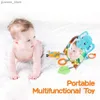Happiles# Baby Mirror Car Seat Toys الخلفية Teether و Crinkle Pape Fun Travel Tummy Time Time Toys Babies Carseat Toy for Newborns Gifts Y240415Y240417WAC9