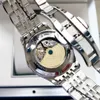Designer Watch Luxury Watch Man Automatic Mechanical 3836 Movement Watch 40mm Multifunctional Hardlex Stainless Steel and Calfskin Strip Montre de Luxe