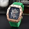 Montres pour les hommes Datejuste Rchardmill Milles Broadcast Barrel Barrel Bright Shell Watch Popular for Men and Women