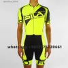 Jersey cycliste définit Silasport Nouvelle fluorescence couleur hommes cyclisme skinsuit court seve en ligne de patinage de vitesse