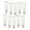 Speicherflaschen 8ml Lipglossrohr transparenter Lippenstift runde Mundpflege Kosmetische 2000pcs/Los SN819