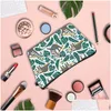 Cosmetic Bags Wholesale Cartoon Mandala Flower Sloths Printing Patterns Toiletry Pouch Portable Waterproof Zipper Travel Makeup Drop D Dhmmx