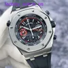 Iconic AP Wrist Watch Royal Oak Offshore 26040st Copa America Sailing Grand Prix Limited Edition Précision Steel Automatic Mechanical Mens Watch 44mm