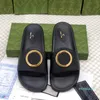 15a Slippers Sandal Bool New Style Slide Men Men Men Beach Luxury Designer Shoe Sliders Черно белый классический внутренний наружный металлический мул.