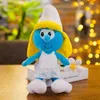 CPC NIEUWE KAWAII SMUFE TOETE SPOEDE CUNT CARToon Plushie Doll Smurfe Painter Engineer Modellering Plush Toys Kid's Kerstcadeaus