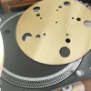 Pads Antistatic Slipmat Record Mat Pure Brass Turntable Platter Mat for Vinyl Record Music Recording Equipment JY23 21 Dropshipping
