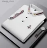 Men's Polos Mens T-shirts Designer T-shirts Loose T-shirts Fashion Brand Tops Mens casual shirts Luxury Clothing Street polo shirts Sleeves Clothes Summer 008 L49