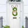 Decorative Flowers Cactus Door Hanger Wreath Indoor Decoration Outdoor Scene Festival Room Easter