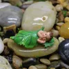 Gartendekorationen Haushaltsfee Statue Ornament Baby Wohnkultur Terrarium Harz Geburtstag Geschenk