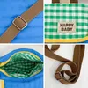 Evening Bags Ins Children's Backpack Handbag Travel Adjustable Shoulder Strap Messenger Bag Fashion Buckle Zipper Design Tote
