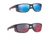 Projektantki sporty czarne okulary przeciwsłoneczne OCCHIALI linea Rossa Impavid SPS07W OCCHIALI DA SOLE Realizzati w unesclusiva fibra di nylon ULT8934981