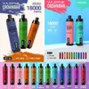 VAPME CROWN BAR 18000 puffs DTL Disposable Vape 12 Colors 650mAh Battery Vape with Mesh Coil Rechargeable Battery 2% 5% puff 18K Disposable Cigarettes VS AL FAKHER