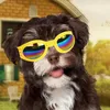 Dog Apparel Tonses portáteis de animais de estimação Pequenos óculos de sol polarizados Óculos de proteção UV Goggles para viagens de sol à prova de vento ao ar livre