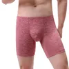 Sous-fonds style masculin sexy respirant de couleur pure sous-vêtements Fashion homme culotte cuecas calzoncillos en gros