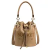 Luxurys Womens Real Leather Bucket The Tote Bag Fashion Man Handbag Designer Top Handel