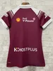 2024 Harvey Norman Womens Home/ Qld Maroons Rugby Jersey Size S-xl (пользовательское название и номер)