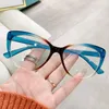 Lunettes de soleil Fashion Blue Light Blocking Lunes Retro Ins Style Filtre UV Cadre de lunettes optiques simples pour femmes hommes