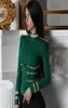 OCSTRADE Women Jackets Spring Autumn Coat Party High Quality Green Plus Size Elegant Long Sleeve Bandage Jacket BodyCon 2011122215835